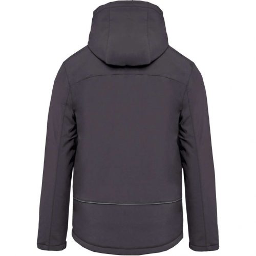Kariban KA650 MEN'S HOODED SOFTSHELL LINED PARKA S