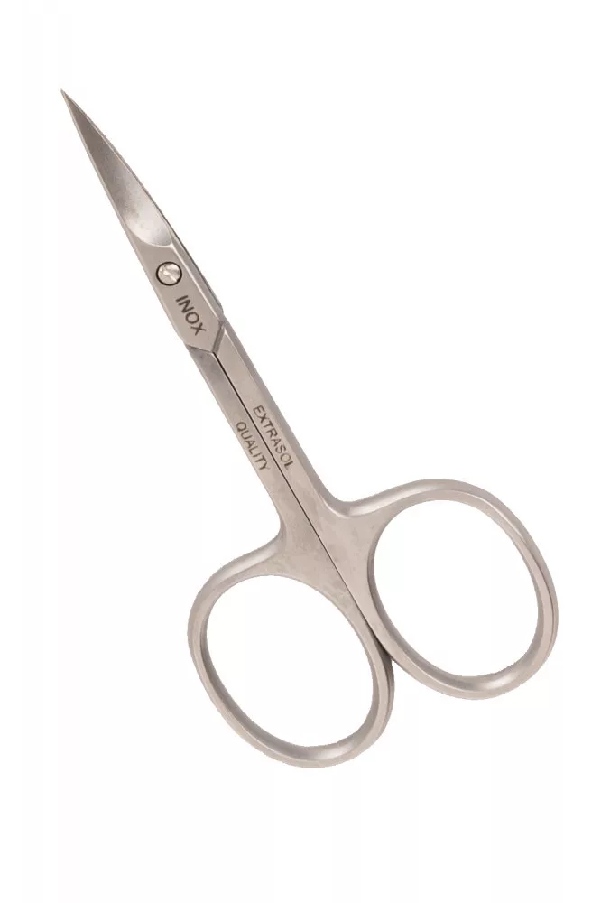 Extrasol – Professionelle Lederschere – Gebogen – Edelstahl