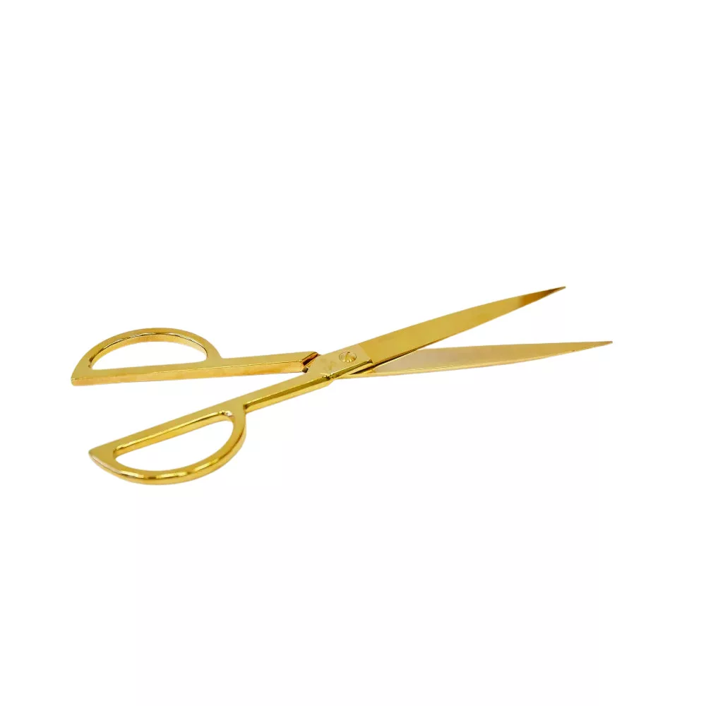 Extrasol – Bandschere – vergoldet – 220 mm