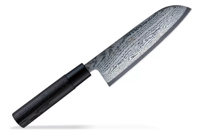 Shippu Black DP Damascus – Santoku – 165 mm