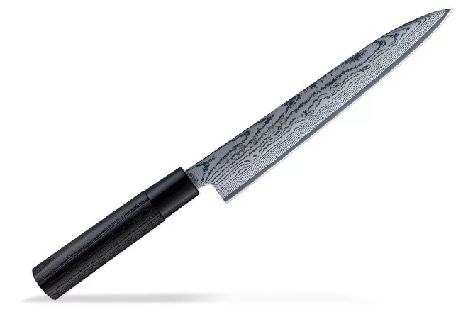 Shippu Black DP Damascus – Slicing Knife – 210 mm