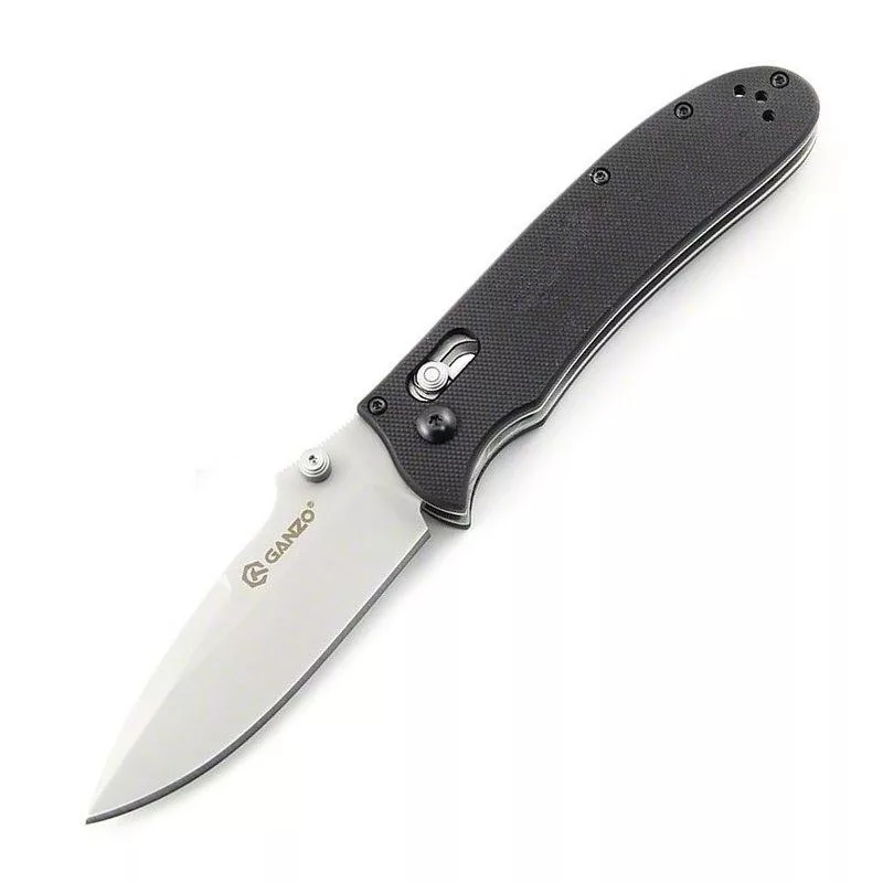 G704-BK – 440C Steel – Black G-10 – 85 mm
