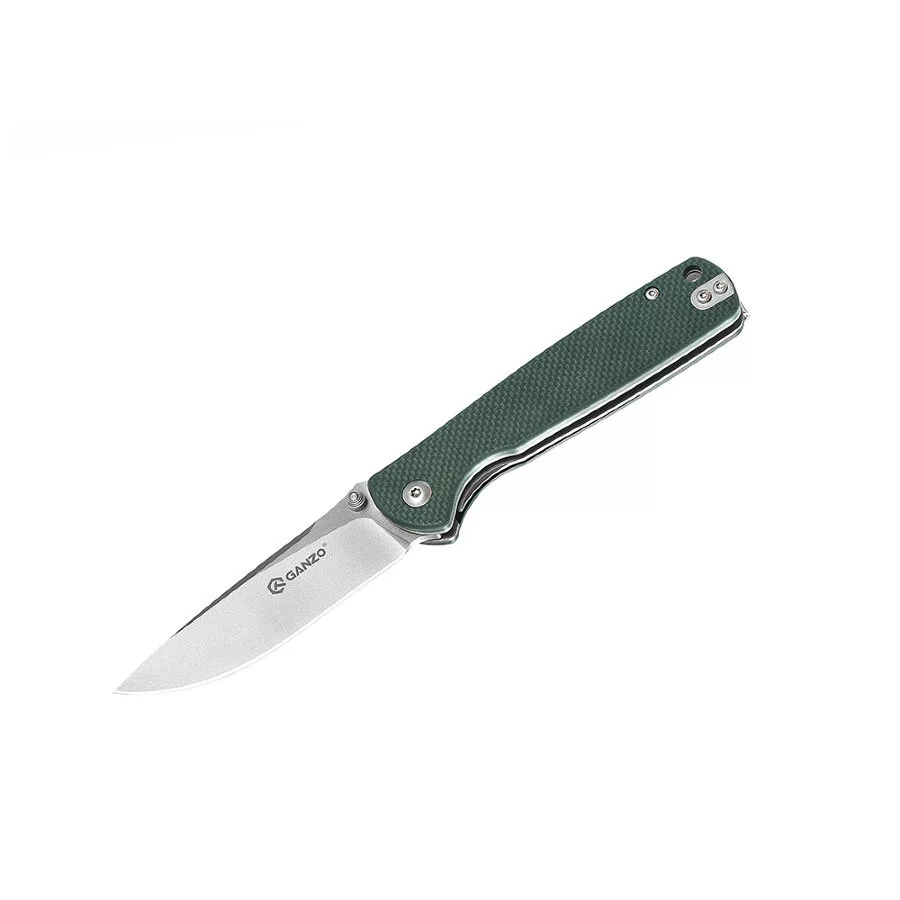 G6805-GB – 8Cr14 Steel – Green G-10 – 86 mm