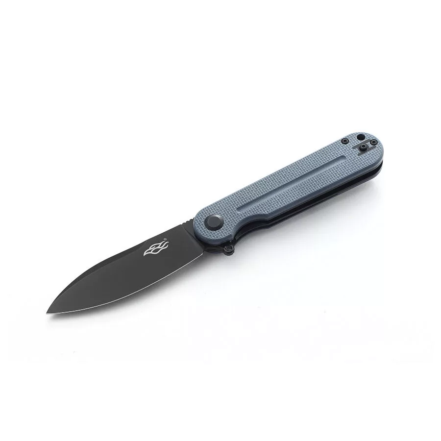 Firebird FH922PT-GY – Black D2 Steel – Grey G-10 – 85 mm