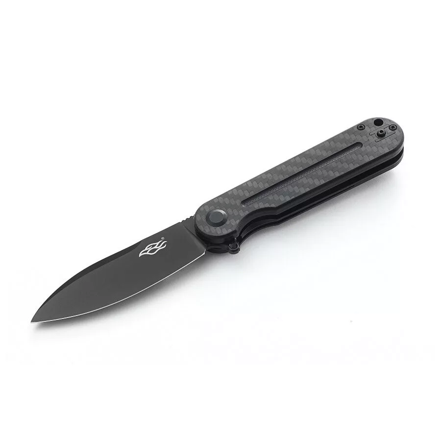 Firebird FH922PT-CF – Black D2 steel – Carbon fibre handle – 86 mm