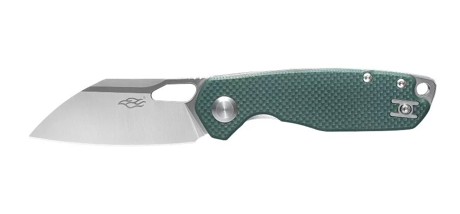 Firebird FH924-GB – D2 Steel – Green G-10 – 65 mm
