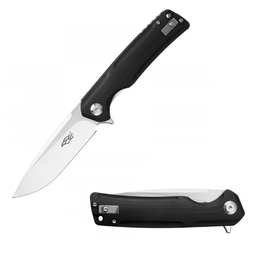 Firebird FH91-BK – D2-Stahl – Schwarzes G-10 – 88 mm