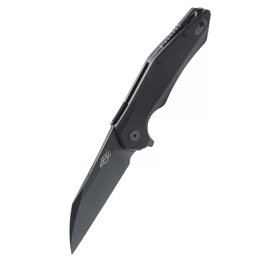 Firebird FH31B-BK – Black D2 steel – Black G-10 – 86 mm