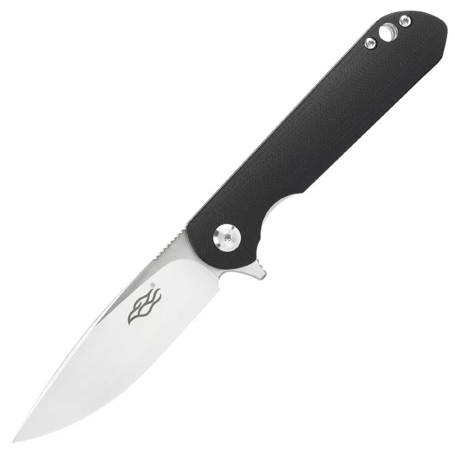 Firebird FH41S-BK – D2 Steel – Black G-10 – 75 mm