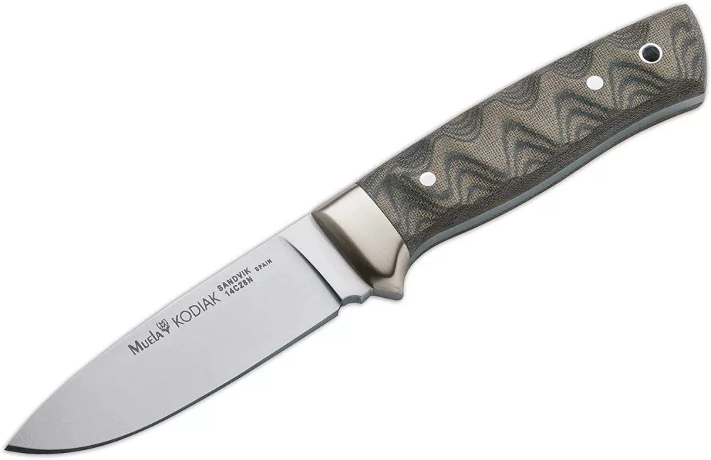 Kodiak-G/K – Jagdmesser – Grüner Micarta-Griff