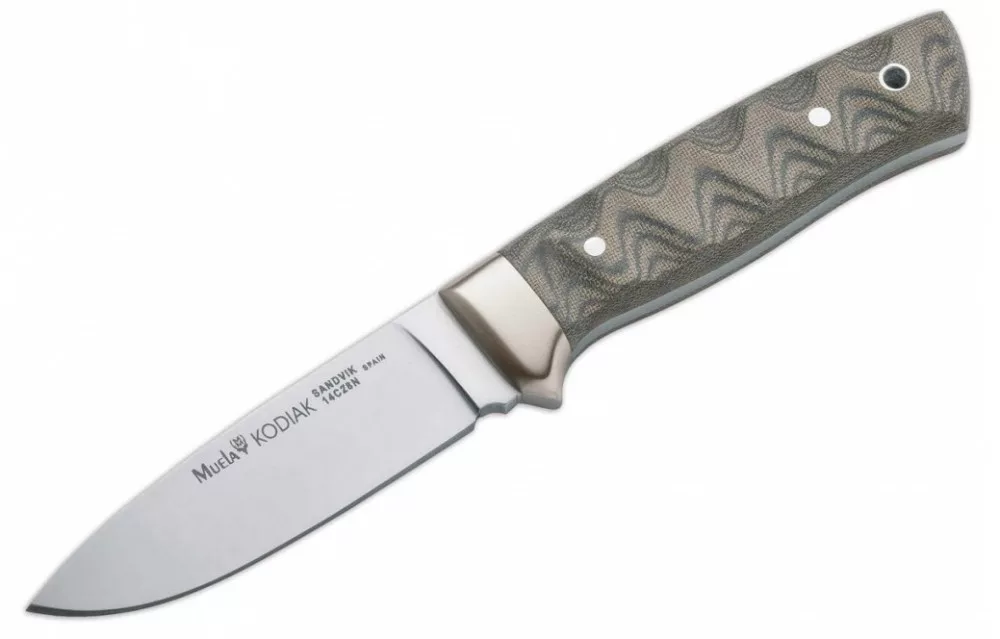 Kodiak-10G – Jagdmesser – Grüner Micarta-Griff