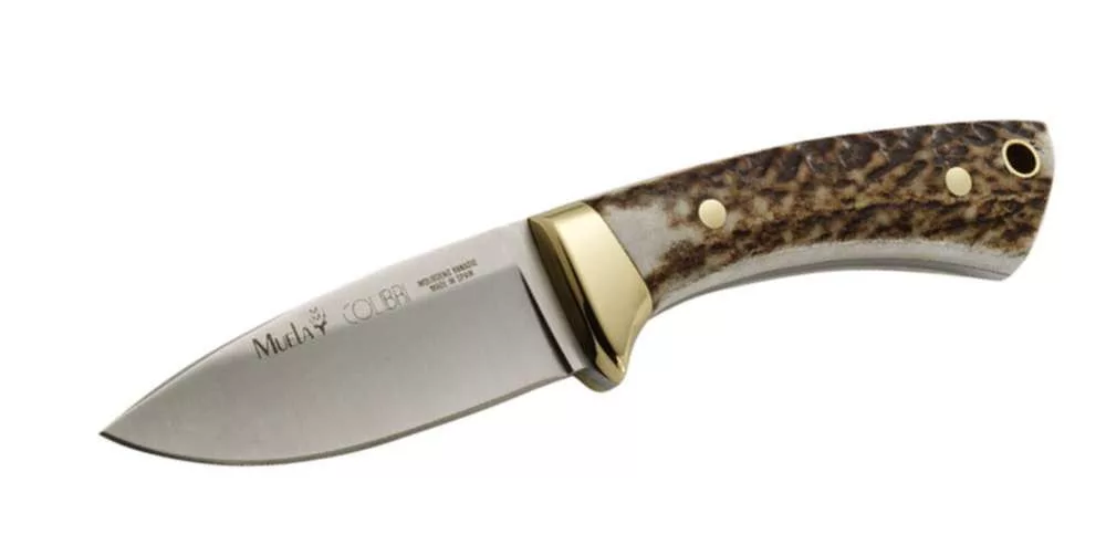 Colibri COL-7A – Jagdmesser – Hirschgeweih-Griff – 7 cm