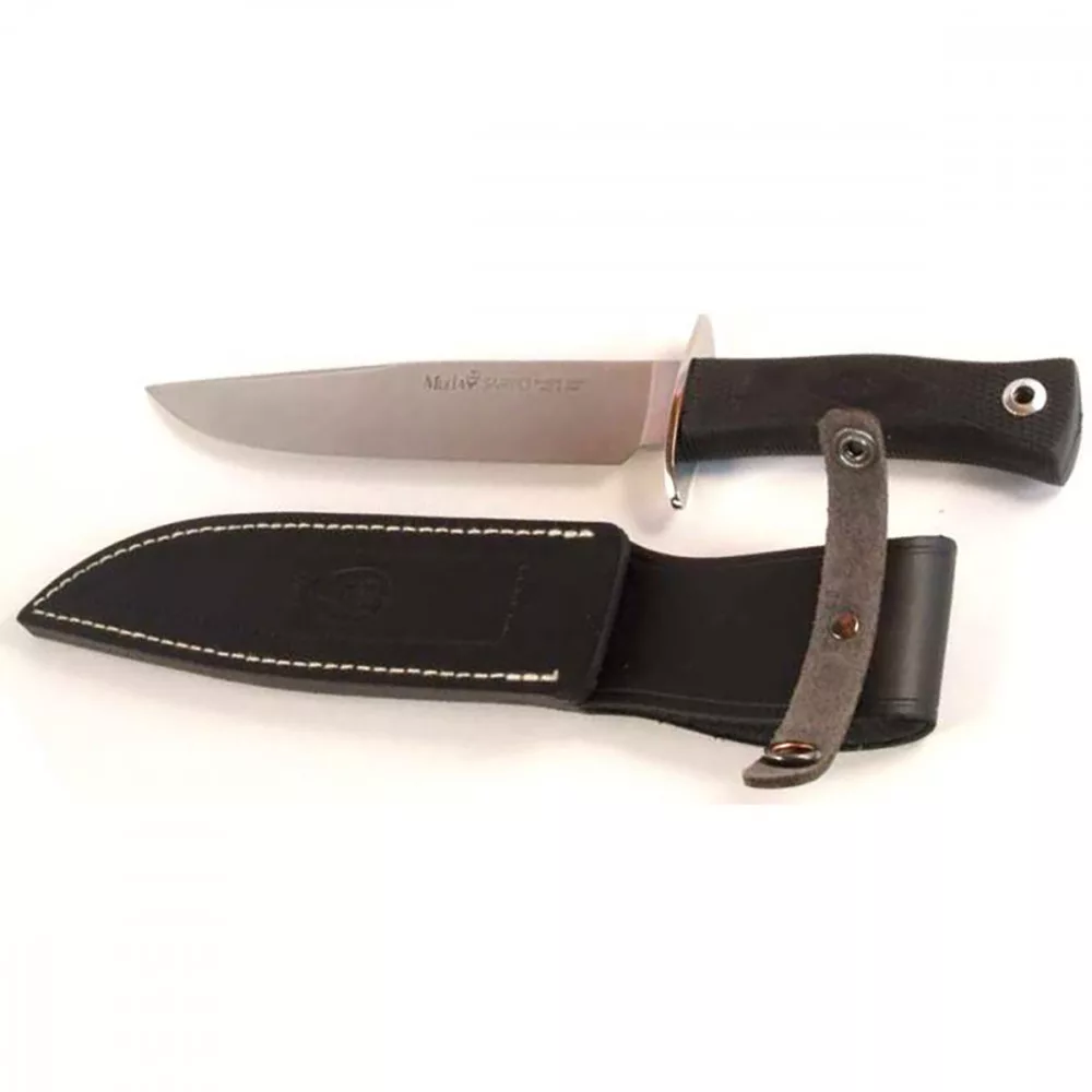 Sarrio – Tactical dagger – Black rubber handle – 19 cm – With sheath