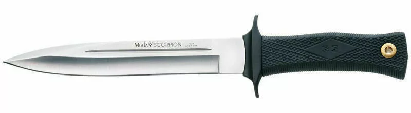 Scorpion-19W – Taktikai tőr – 19 cm – Fekete