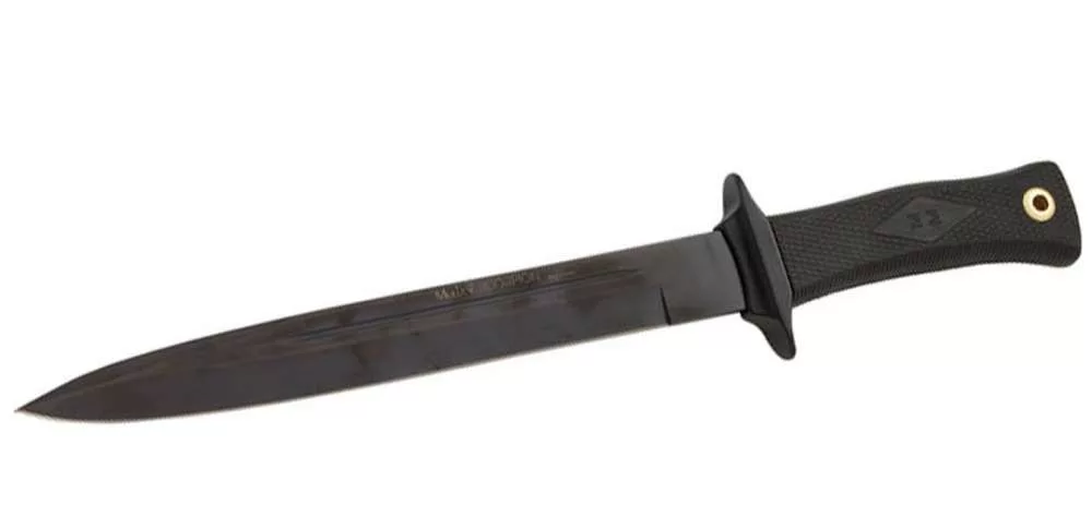 Scorpion-26N – Taktikai tőr – PTFE penge – 26 cm – Fekete