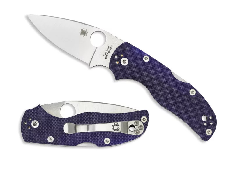 Native 5 – G-10 Mitternachtsblau – CPM-S110V-Stahl – Glattschliff