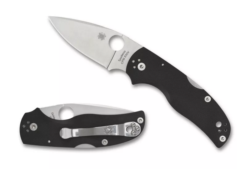 Native 5 – Black G-10 – Plain Edge