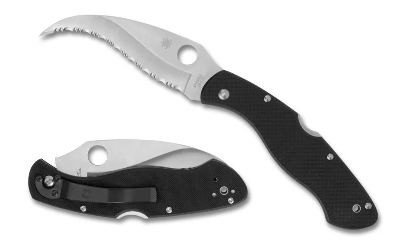 Civilian – Schwarzes G-10 – Gezahnte Schneide