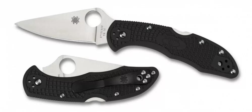 Delica 4 – FRN fekete – Lapos élezésű – Sima él