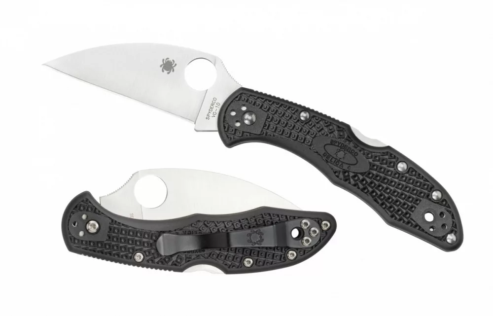 Delica 4 – FRN markolat – Wharncliffe penge – VG-10 acél – Sima él