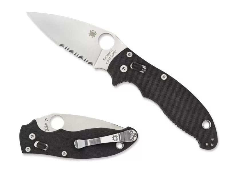 Manix 2 – G-10 fekete – Kombi él