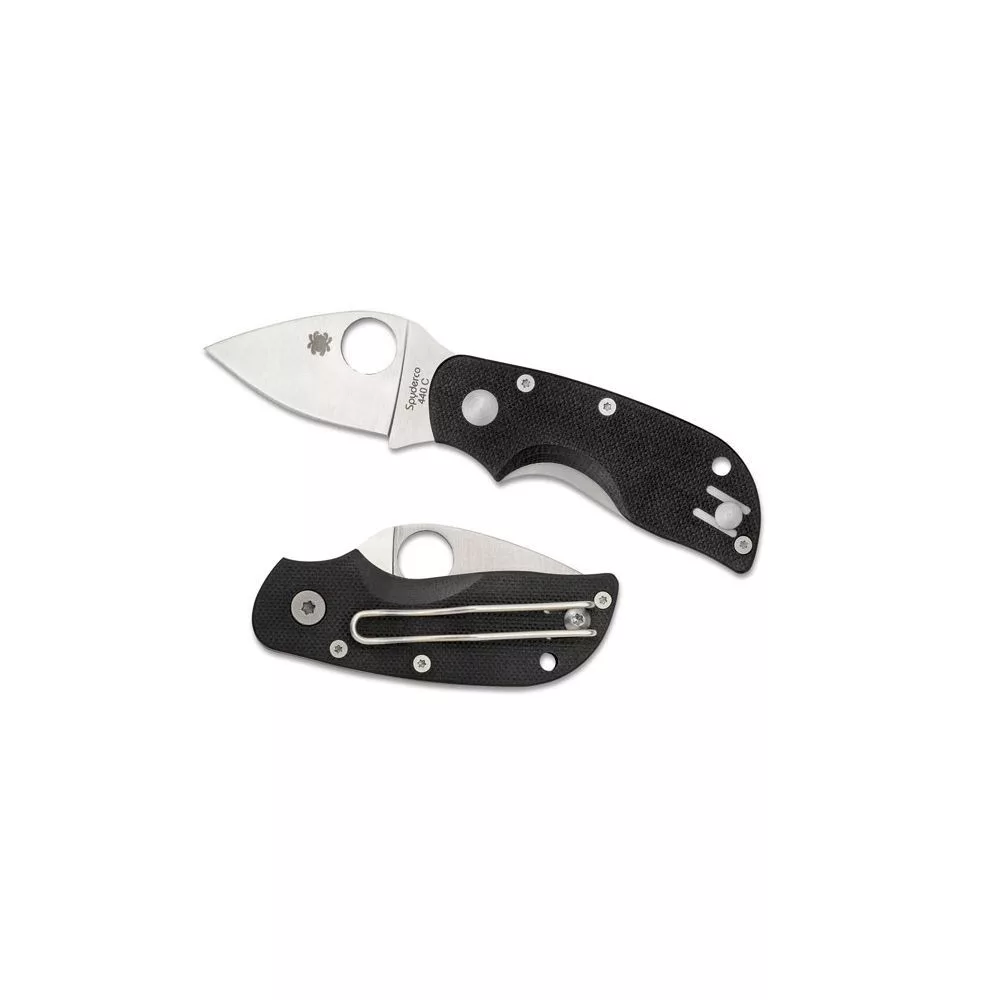 Chicago – Schwarzes G-10 – Glatte Schneide