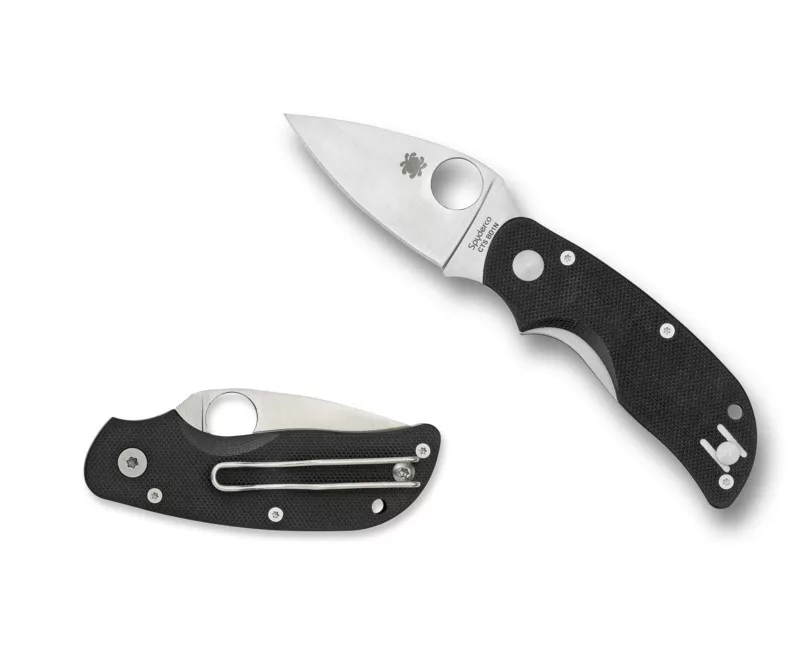 Cat – Black G-10 – Plain Edge