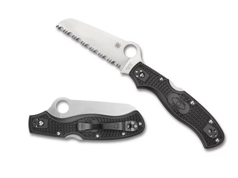 Rescue 3 – Black FRN – Serrated Edge