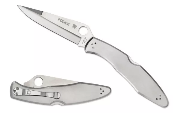 Police Model – Acél markolat – Sima él