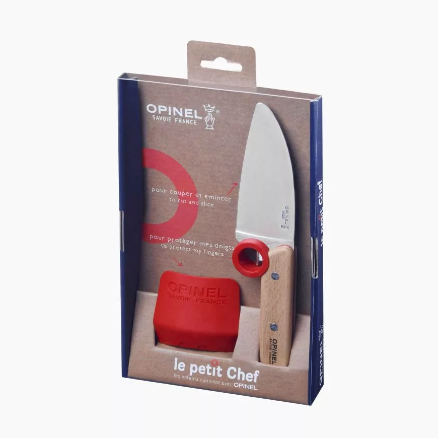 Le Petit Chef – Messer- und Fingerschutz-Set – Rot