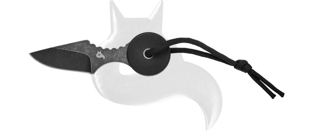 BlackFox Arrow – Fix pengés kés – G-10 – Fekete