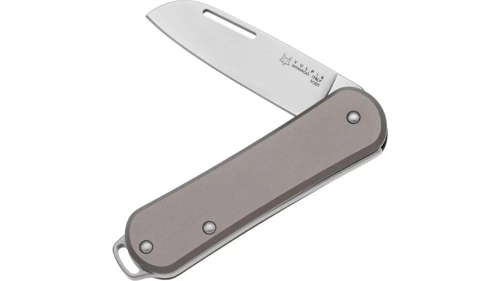 Vulpis – M390 blade – Titanium handle