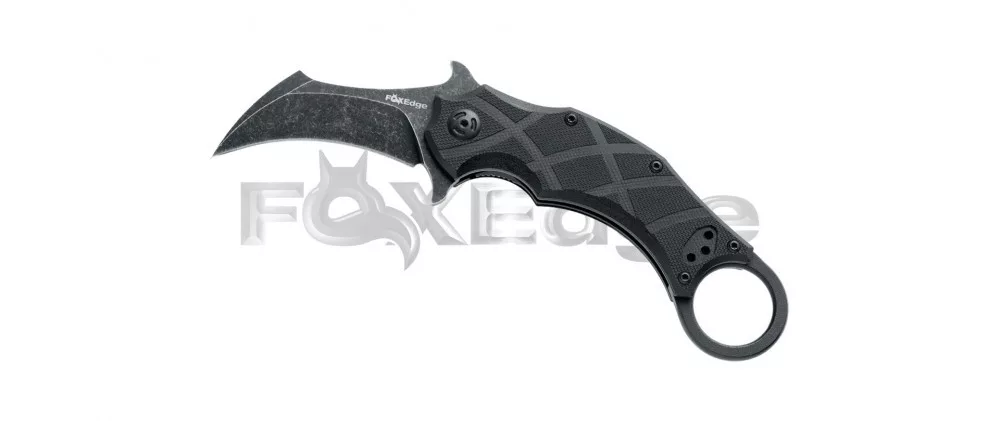 FoxEdge The Claw – G-10 – Schwarz