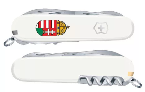 Climber – White – Hungarian coat of arms
