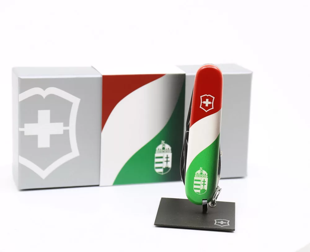 Spartan – Fehér – Magyar címer – Dombornyomott