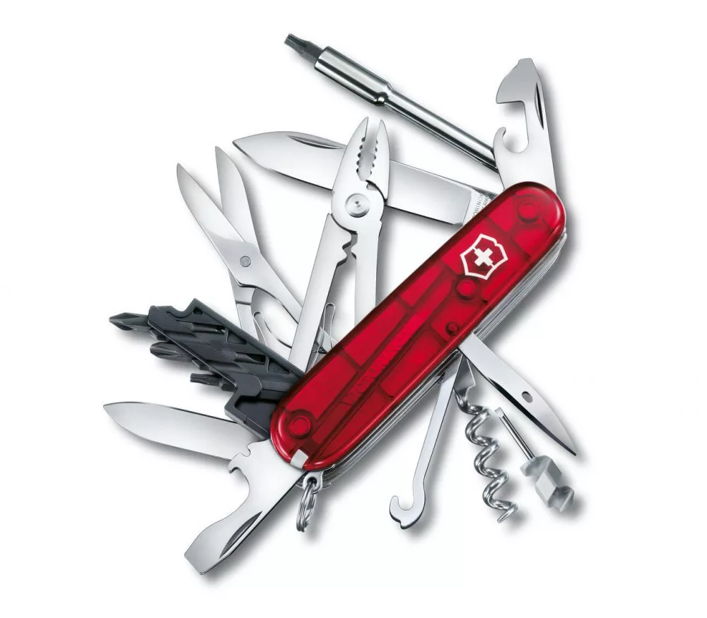 CyberTool M – Transparent Red
