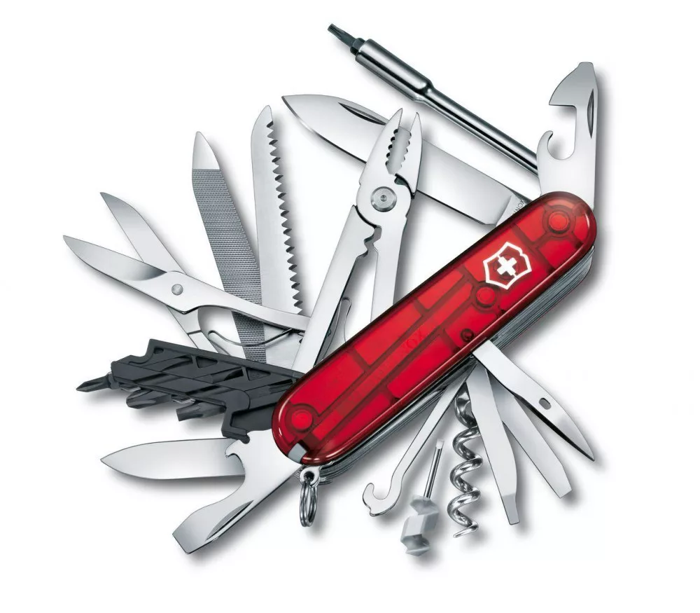 CyberTool L – Áttetsző piros