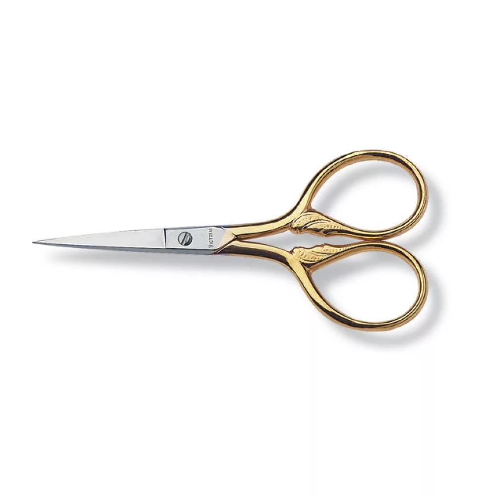 Embroidery Scissors – Gold-plated – 9 cm