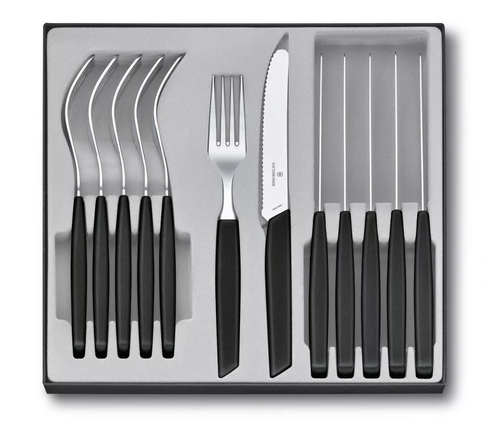 Swiss Modern – Cutlery Set – 12 pcs – Black