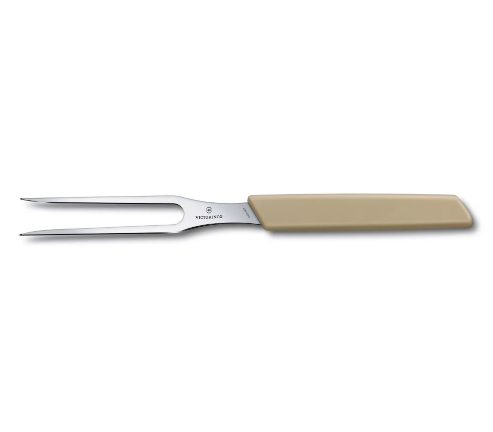 Swiss Modern – Fleischgabel – 15 cm – Mandel
