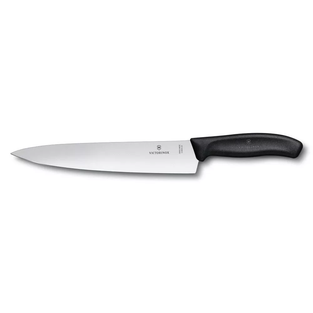 Swiss Classic – Tranchiermesser – 22 cm – Schwarz – in Geschenkbox