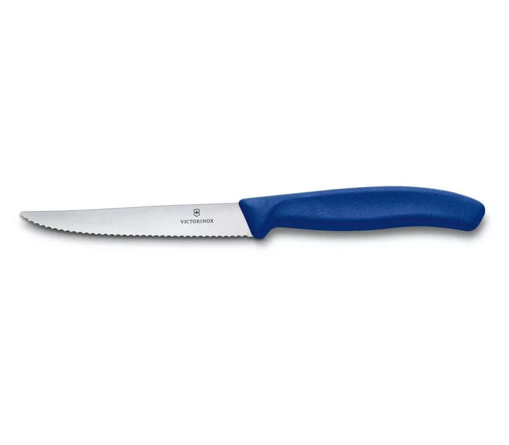 Swiss Classic – Steakmesser – Gezahnt – 11 cm – Blau