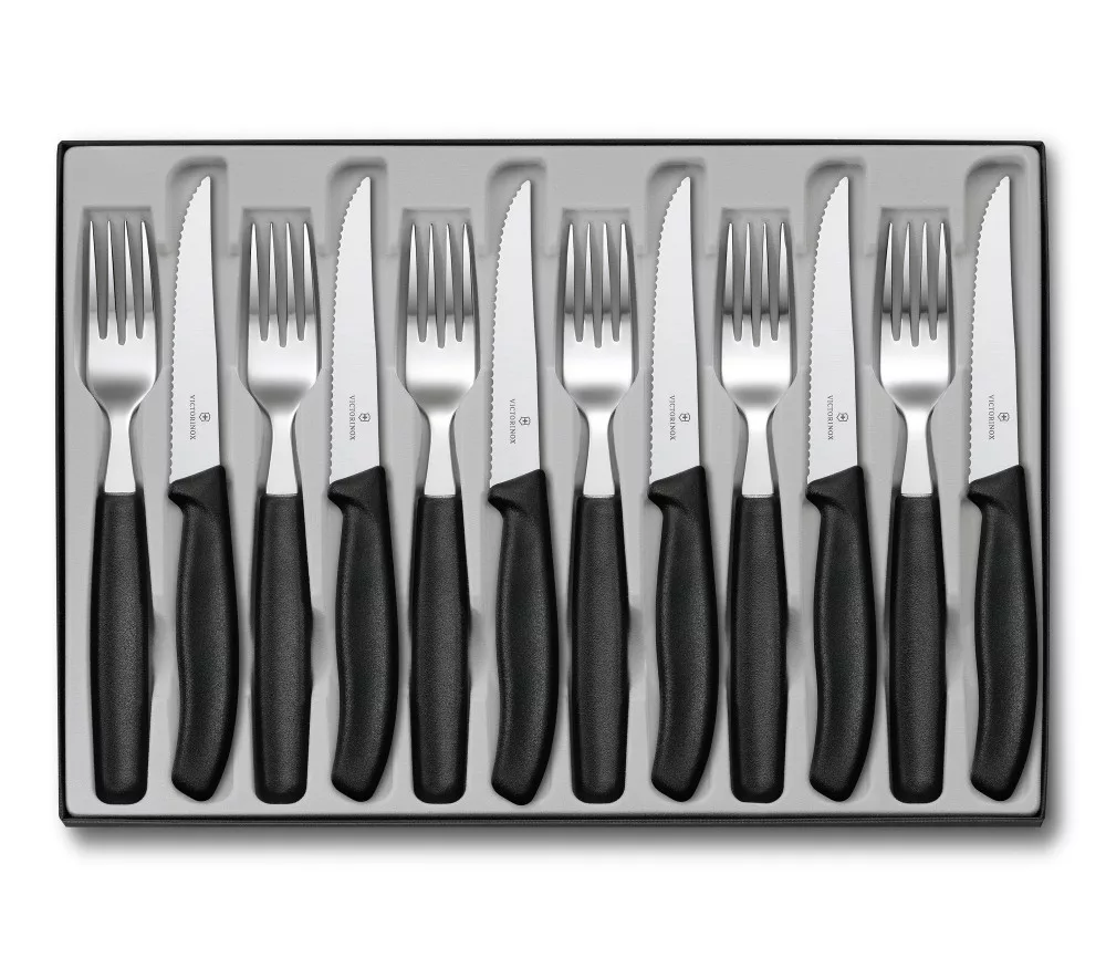 Swiss Classic – Steak Set – 12-piece – In Gift Box