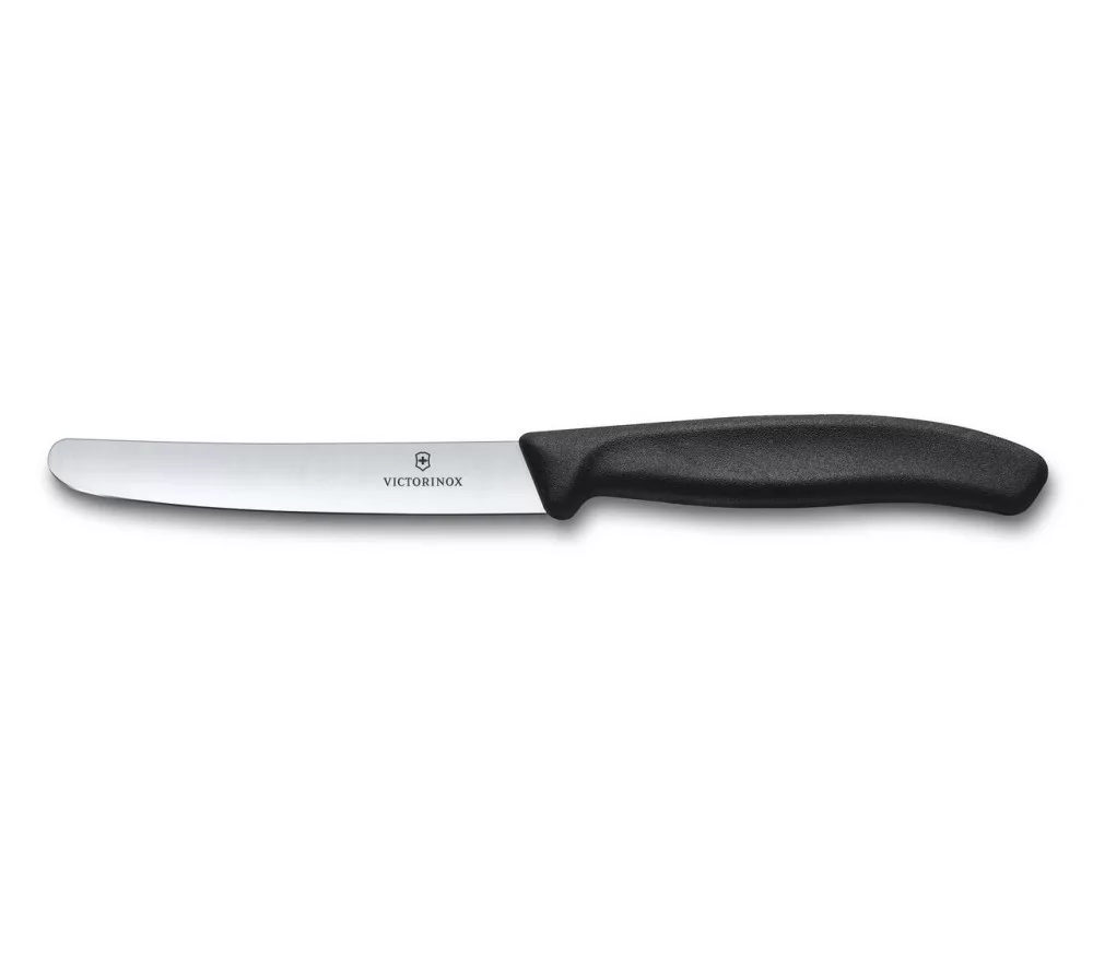 Swiss Classic – Breakfast Knife – Straight – Black