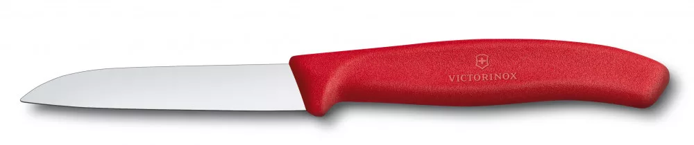 Swiss Classic – Vegetable Knife – Straight – 8 cm – Red