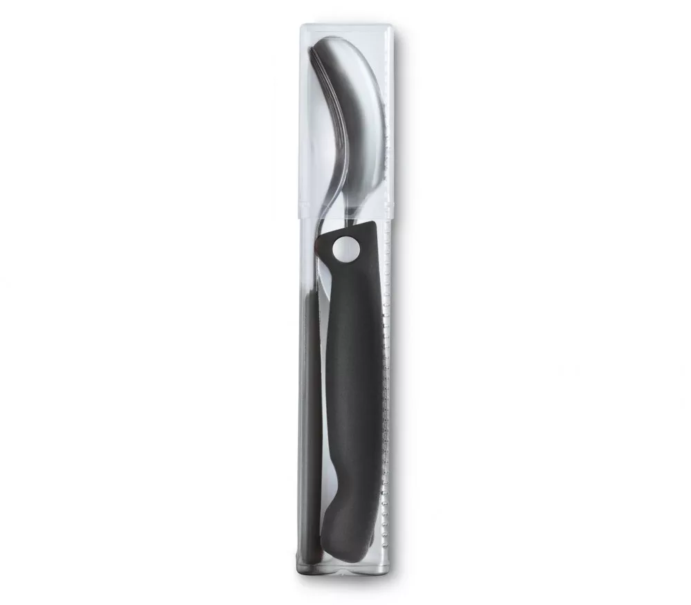 Swiss Classic – Reise-Besteckset – Schwarz