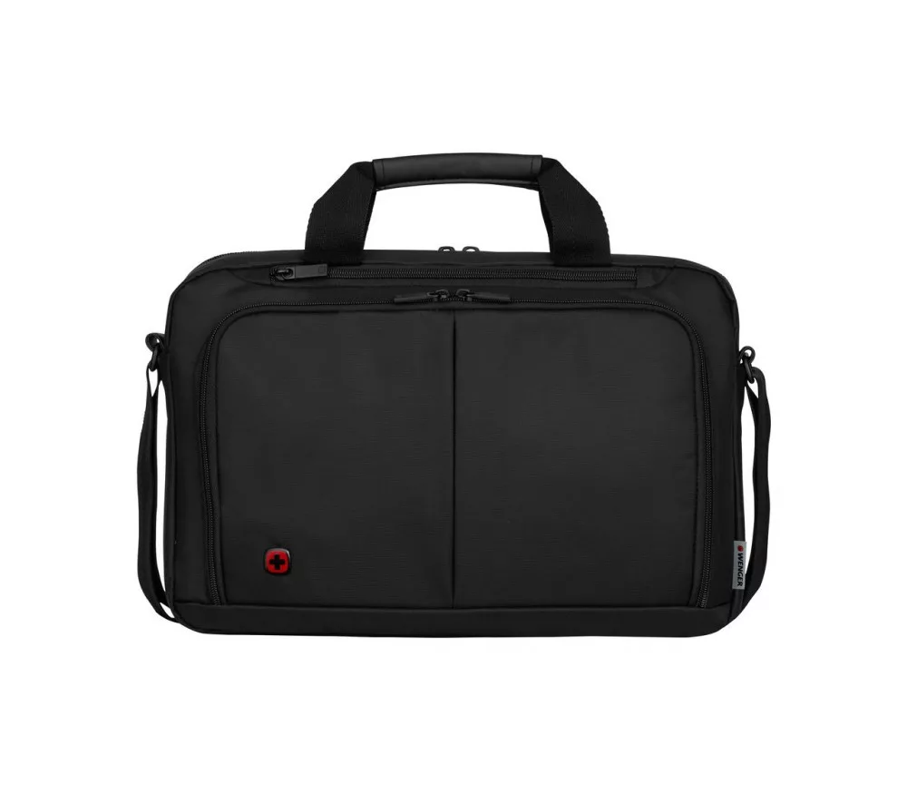 Source – 14"-Laptop-Aktentasche mit Tablet-Fach – Schwarz