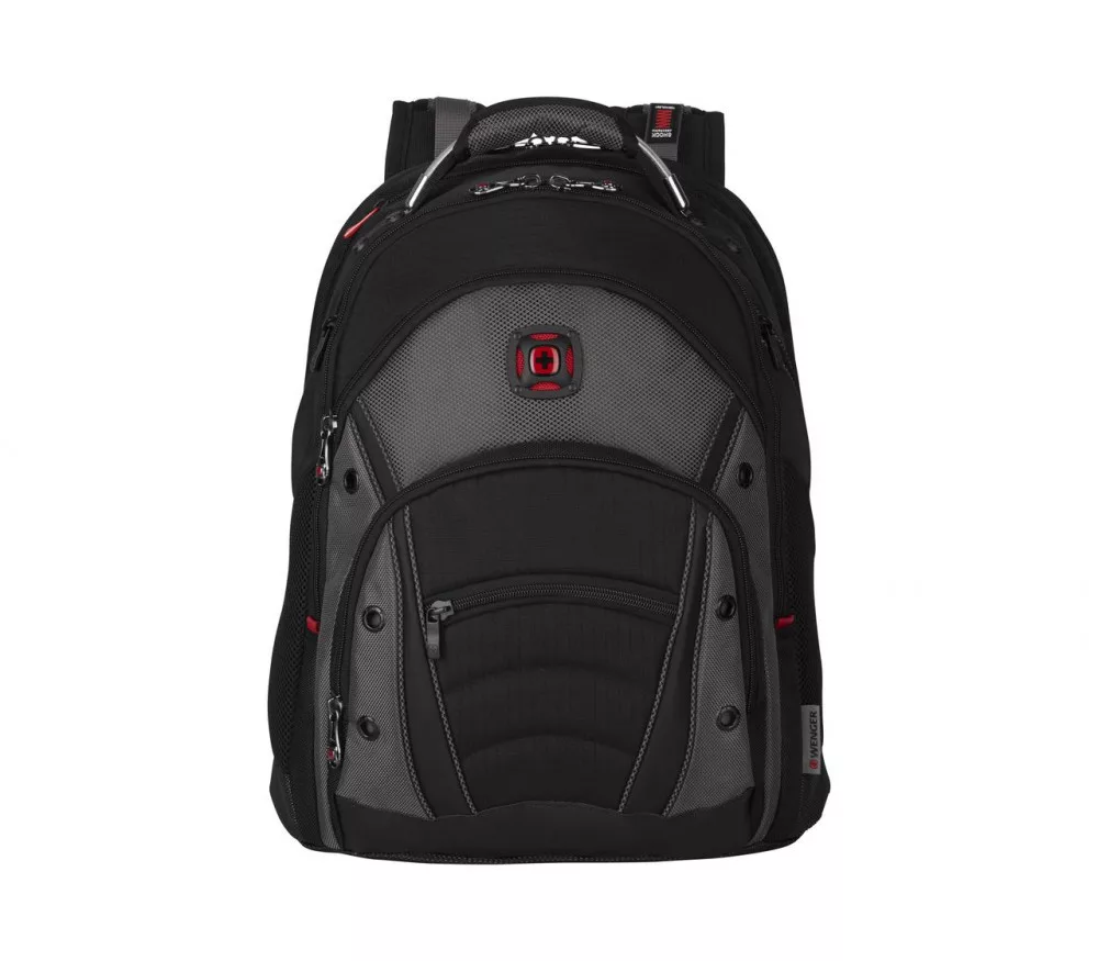 Synergy – Notebook- und Tablet-Rucksack – 16" – Schwarz-Grau