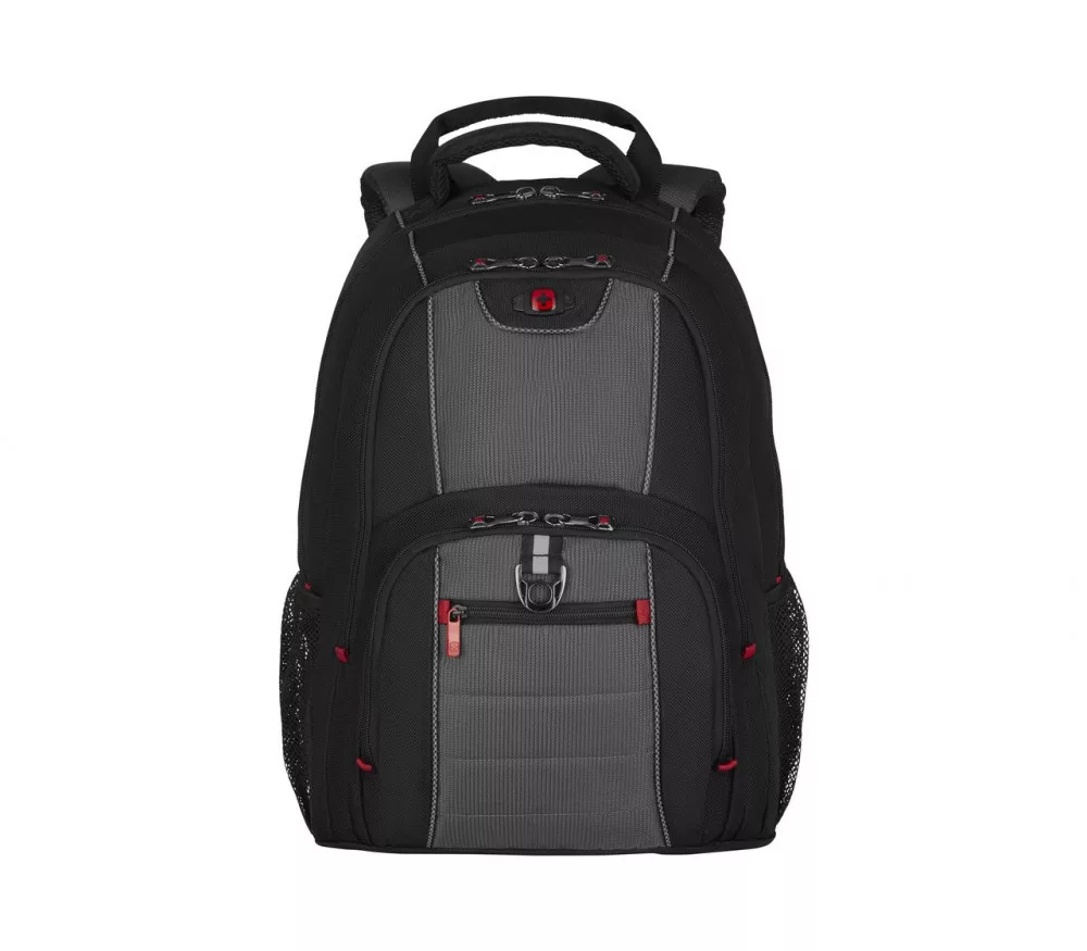 Pillar – 16" Laptop Backpack – Fekete/Szürke