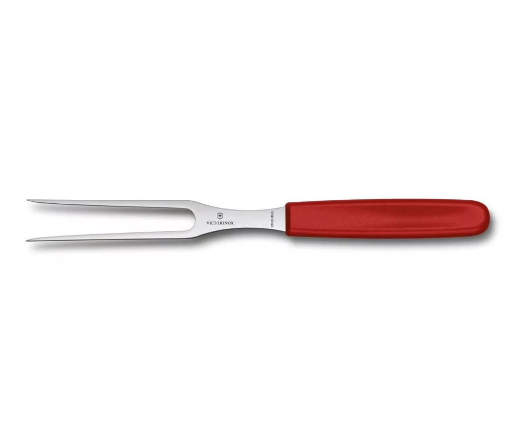 Swiss Classic – Carving fork – 15 cm – Red – Blister pack